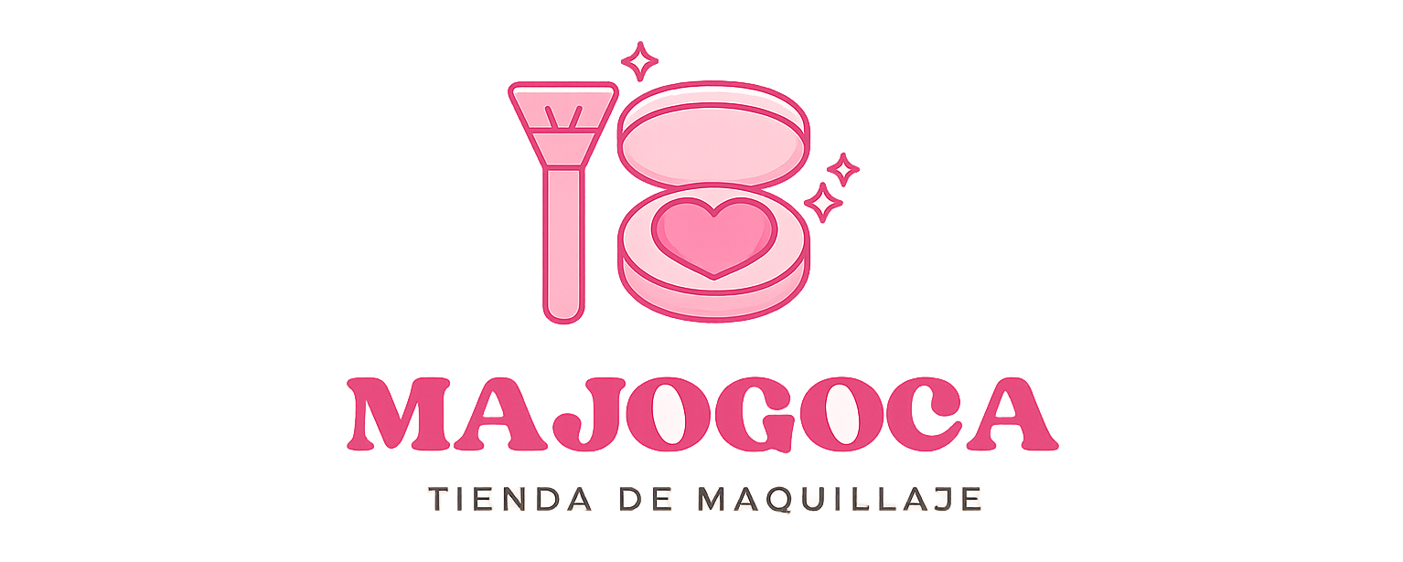 Logo oficial de Majogoca, tienda de maquillaje y productos de belleza en Colombia.